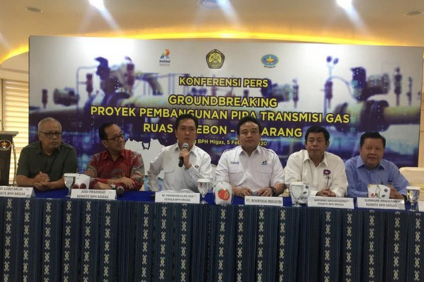 Jumat, BPH Migas 'Groundbreaking' Pipa Gas Bumi Cirebon-Semarang