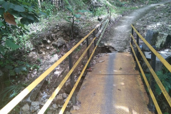 Jalan ke Geopark Ciletuh Dikepung Banjir dan Tanah Longsor