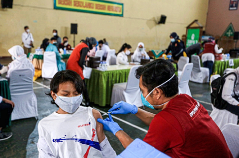 Pemkot Bandung dan BIN Vaksin 1.000 Pelajar Perhari