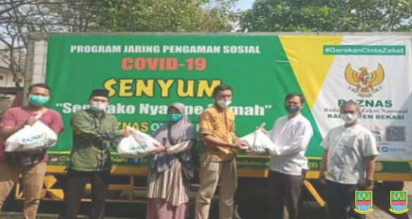 6.900 Paket Sembako Siap Didistribusikan untuk Warga Kab. Bekasi