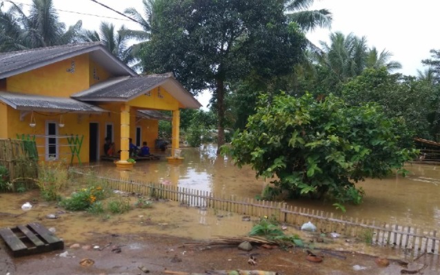 Banjir di Kabupaten Serang Berangsur Surut