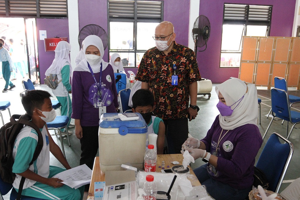 Pemkab Tangerang Optimis Terget Vaksinasi Tercapai Akhir Tahun