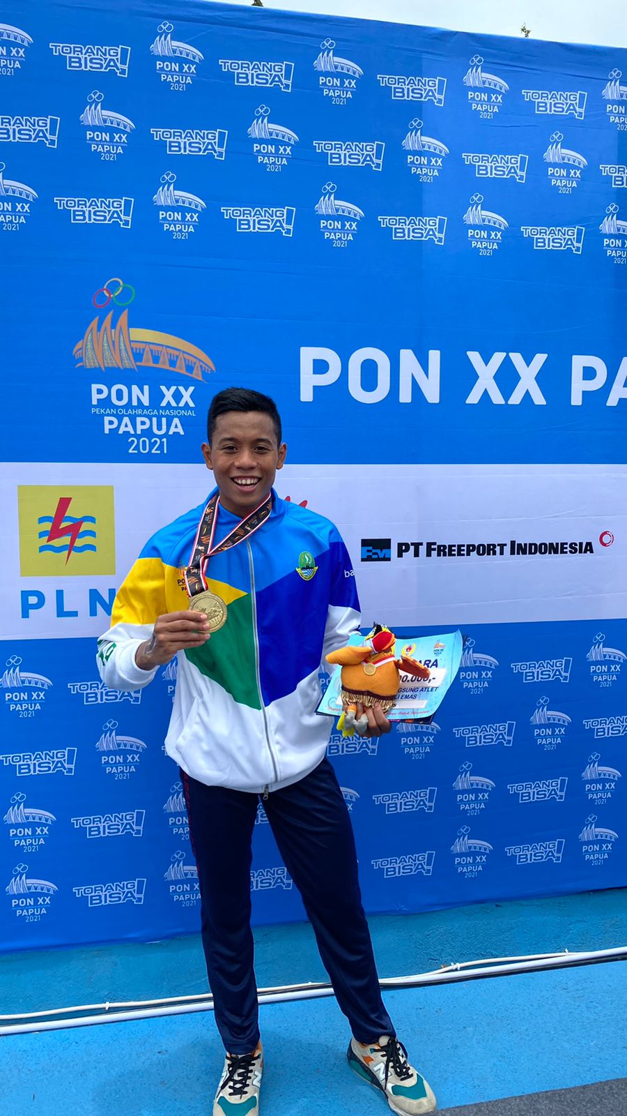Atlet Renang Kab. Bekasi Raih Medali Emas di PON Papua 2021