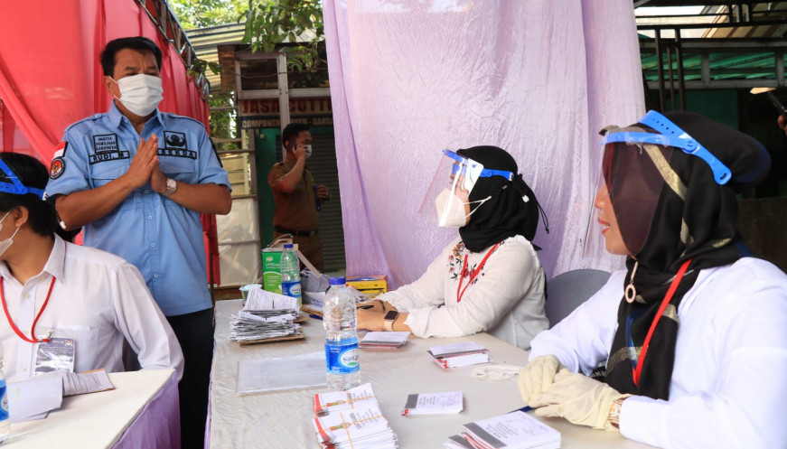 70 Titik Lokasi Pilkades Serentak di Tangerang Sediakan Layanan Vaksinasi