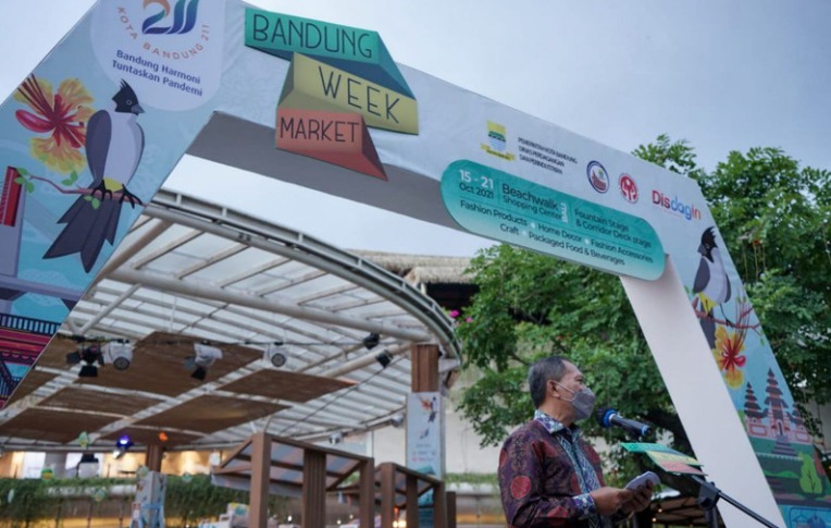 Pemkot Gelar Bandung Week Market di Kuta Bali