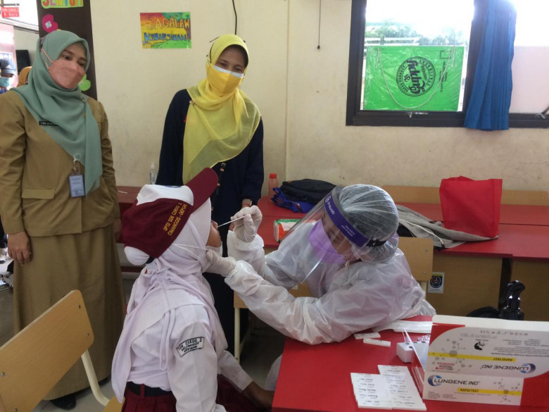 Kampanyekan Germas di Sekolah, Pemkot Depok Gelar Tes Antigen Gratis