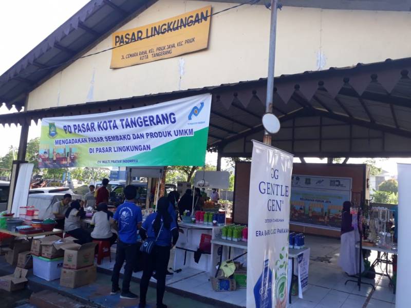 Pulihkan Perekonomian, PD Pasar Kota Tangerang Gelar Road Show 15 Pasar