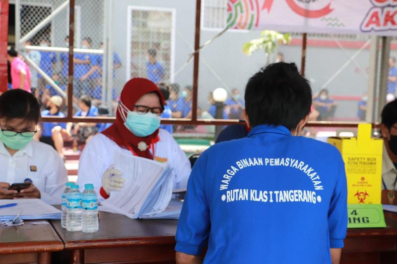 Pemkab Skrining HIV dan TBC Seribu Warga Binaan Rutan Tangerang