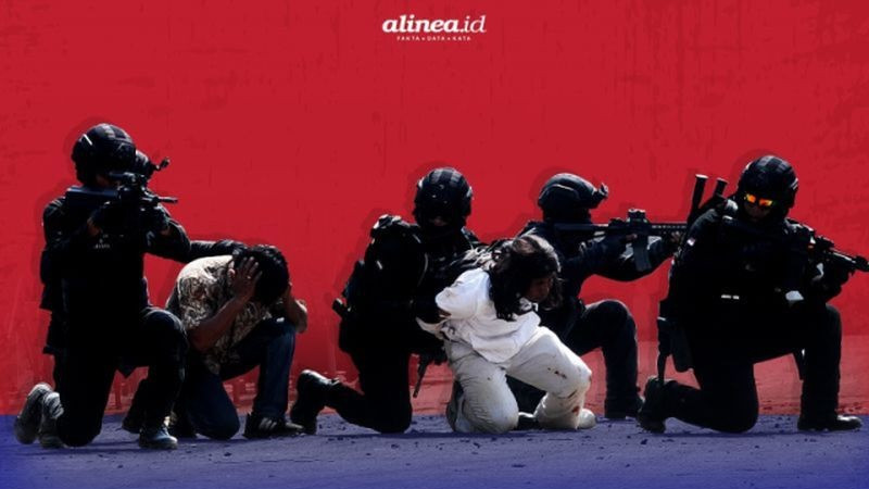 Densus 88 Tangkap Dua Terduga Teroris Jaringan JAD di Kalsel