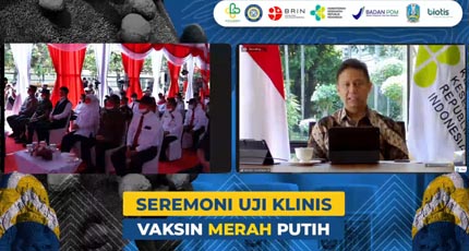 Jokowi Tetapkan Vaksin Merah Putih Jadi Program Super Prioritas