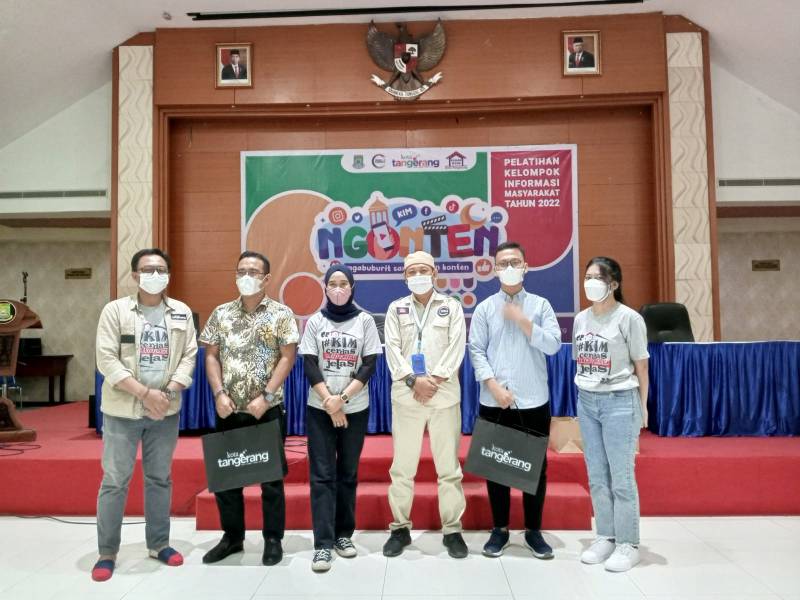 Diskominfo Kota Tangerang Gelar Pelatihan Ngonten bagi KIM Sambil Ngabuburit