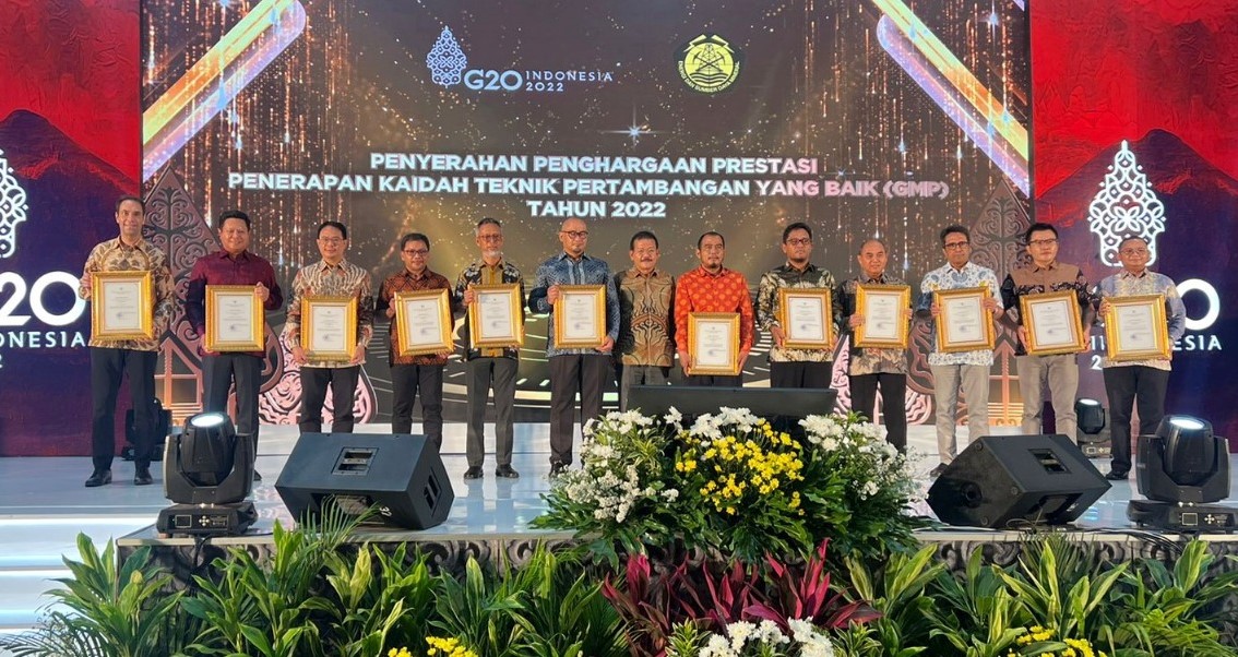 PT Agincourt Raih 4 Penghargaan Good Mining Practices Award 2022