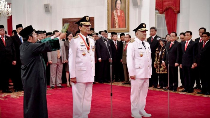 Presiden Lantik Gubernur dan Wakil Gubernur DIY 2022-2027