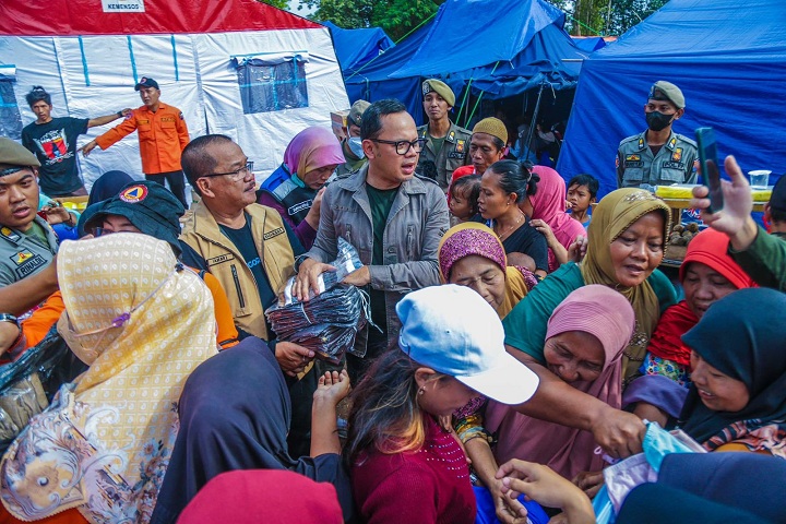 Wali Kota Siapkan RS di Bogor Layani Pemeriksaan Kesehatan Anak-anak Korban Gempa Cianjur