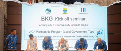 Pemkot Bandung dan Kota Kawasaki Jalin Kerja Sama Tingkatkan SDM Pengolahan Limbah