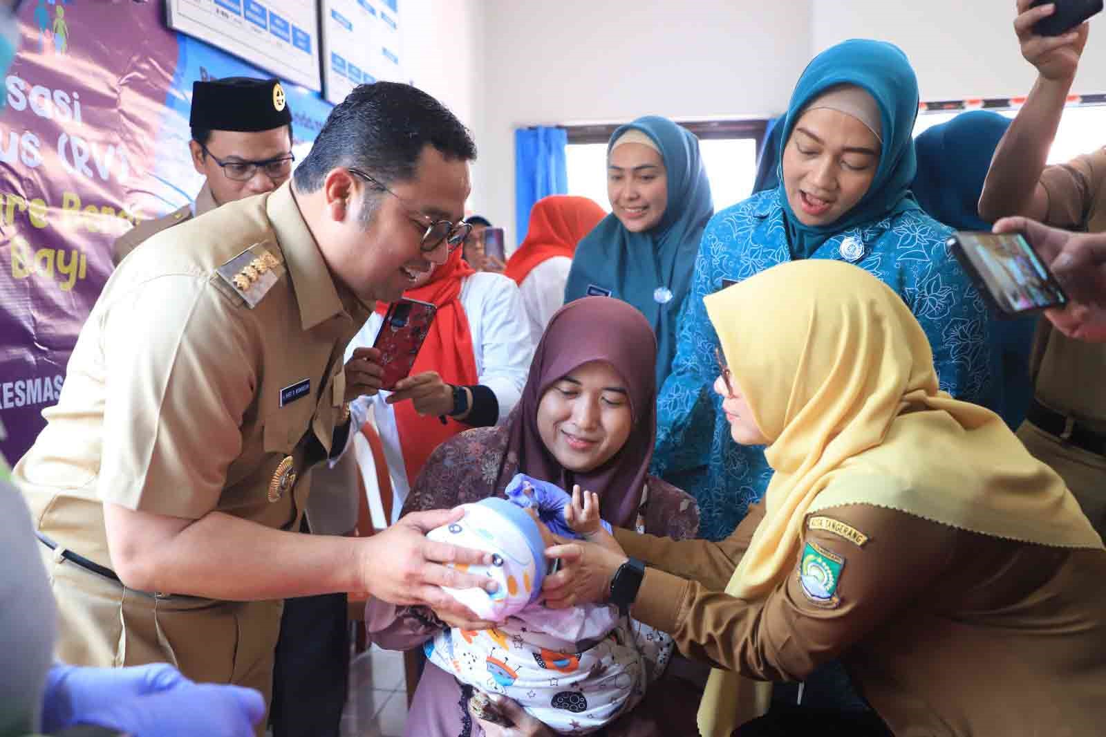 Pemkot Tangerang Imunisasi Rotavirus, 14.704 Bayi Jadi Target Sasaran