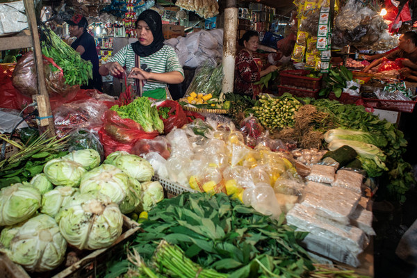 Ilustrasi pasar tradisional di Jawa Barat. (Foto: Antara Foto).