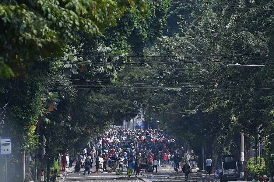 Kerusuhan 22 Mei di Jakarta Pusat. (Foto: Antara Foto).